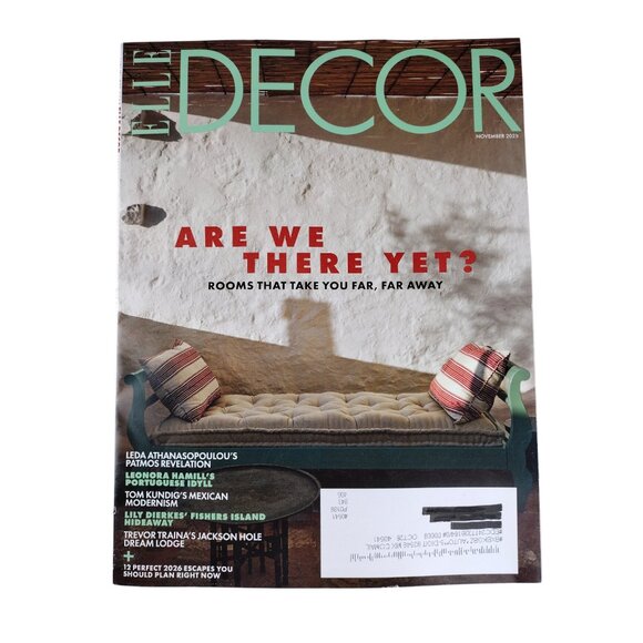 AD Architectural Digest & Elle Decor Magazine 6 Issue Bundle 2025 - Picture 7 of 9